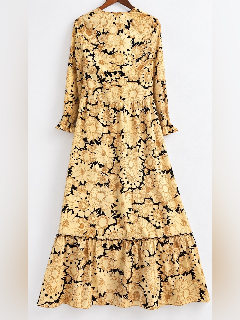 Rebecca Taylor FW21 Pop Art Fleur Maxi Dress Size 2 SMS Showroom Sample - Picture 4 of 16